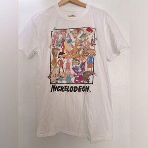NICKELODEON GRAPHIC TEESHIRT CHARACTERS SIZE L